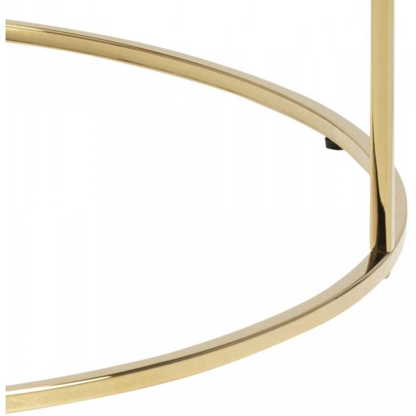 Bolton salongbord - Hvit marmor/gull Bolton salongbord - Hvit marmor/gull