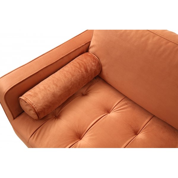 Rome 3-seters sofa - Oransje Rome 3-seters sofa - Oransje
