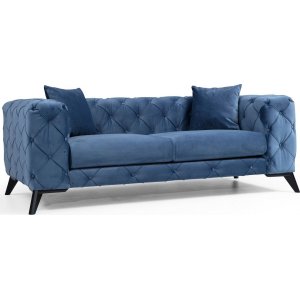 Como 2-seters sofa - Blå Como 2-seters sofa - Blå