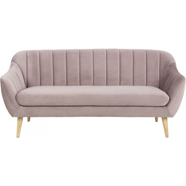 Doria sofa 3-seters sofa - Rosa