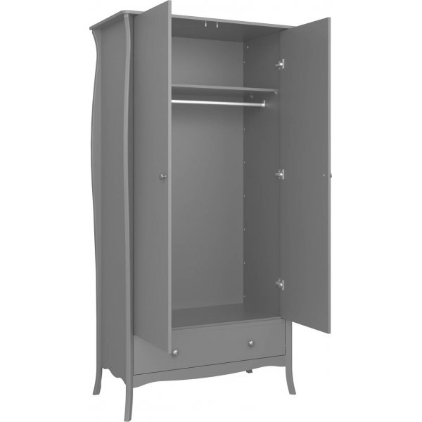 Barokk garderobe med 2 drer - Gr