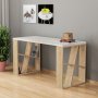 Honey skrivebord - Hvit/eik