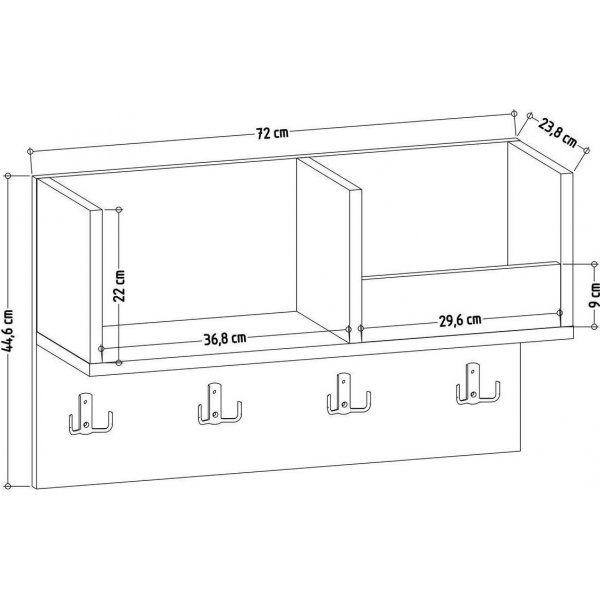 Samuel kleshenger - Hvit Samuel kleshenger - Hvit
