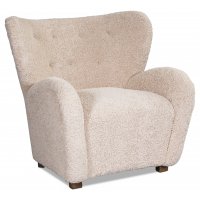 Lenestol i stoff online | Trendrom.no Tulip designer lenestol Lysegrå Velour 5895 NOK