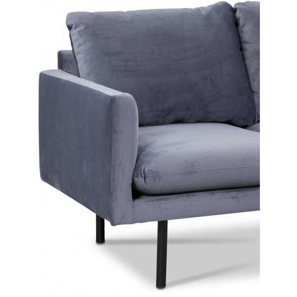 Carolina 3-seter sofa - Duvbl� fl�yel