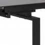 Huddersfield spisebord 120-200 cm - Sort