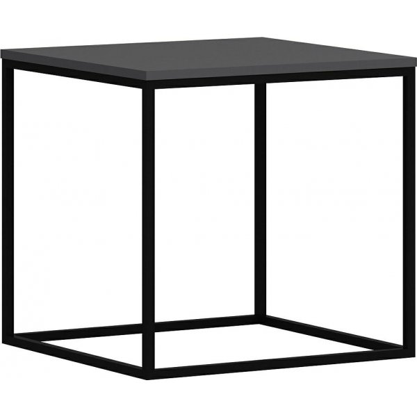 Basak salongbord 52 x 50 cm - Antrasitt