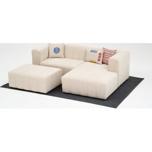 Beyza mini divan sofa hyre - Krem