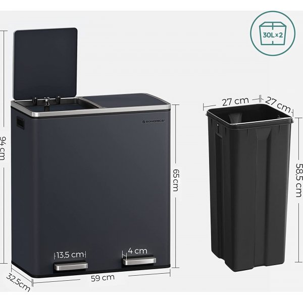 Daloa bin 60 l - Gr