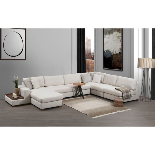 Loke u-sofa - Beige