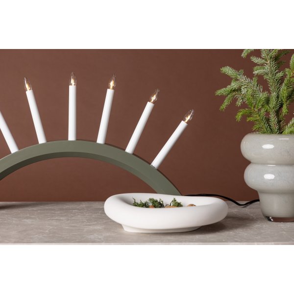 Kebnekaise adventsstjerne - Grønn/Hvit Kebnekaise adventsstjerne - Grønn/Hvit