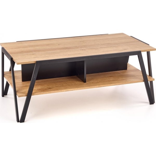 Pavia salongbord 113x 63 cm - Eik/sort