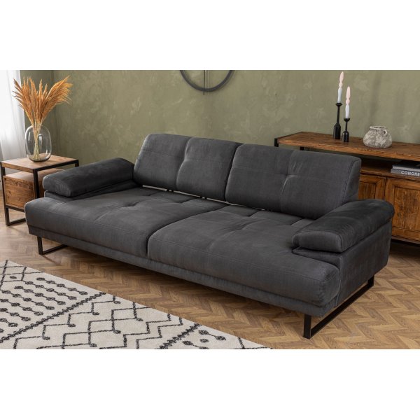 Mustang 3-seters sofa - Antrasitt