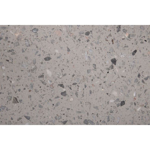 Spisebord Basebox �106 cm - Svart / Gr� Terrazzo