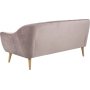 Doria sofa 3-seters sofa - Rosa