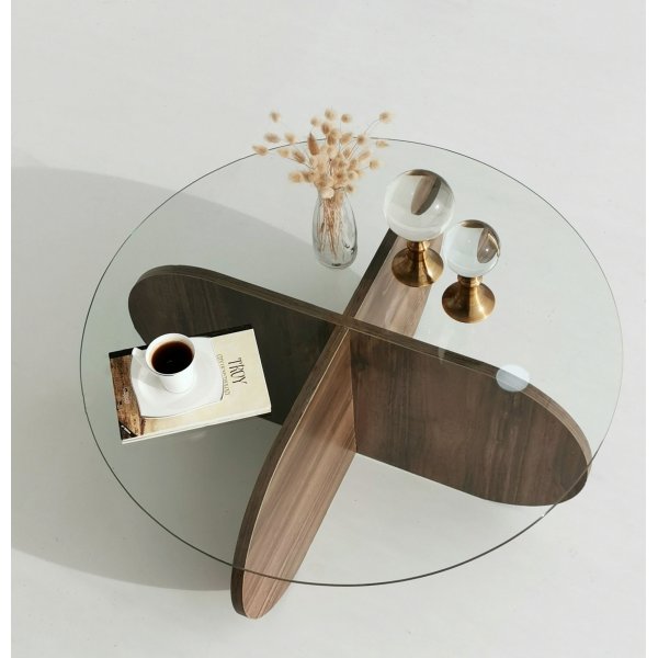 Bubbel salongbord - Valnøtt Bubbel salongbord - Valnøtt