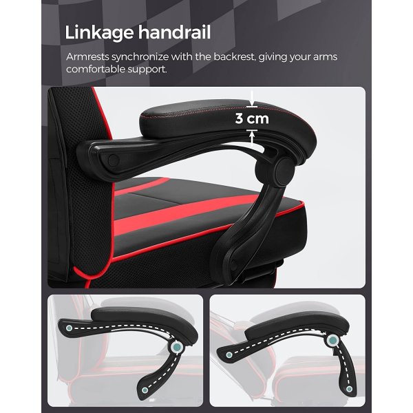 Vilhelm kontorstol - Sort