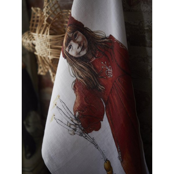 Idun kj�kkenh�ndkle 50 x 70 cm - R�d