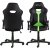 Cobblestone gaming stol - Sort/grønn