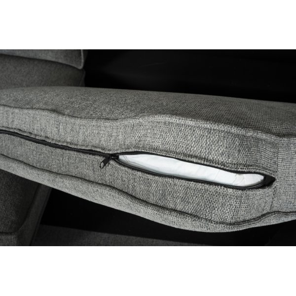 Howard-sofa med sjeselong - Grå Howard-sofa med sjeselong - Grå