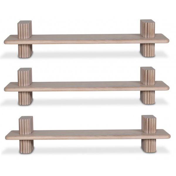 Posh byggbart hyllesystem - whitewash + Tekstilrens for møbler Posh byggbart hyllesystem - whitewash + Tekstilrens for møbler