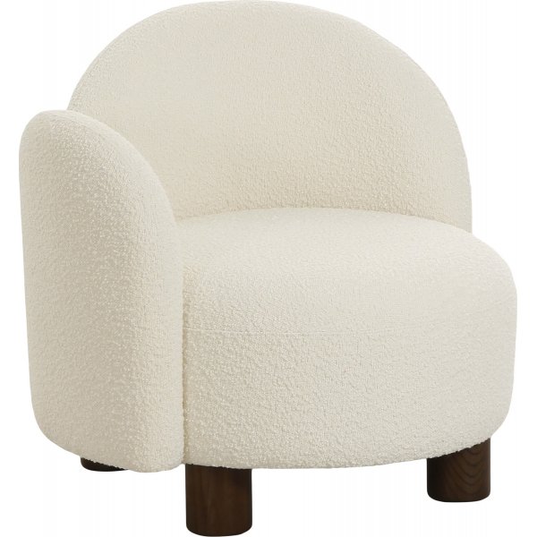 Honolulu lenestol Gul boucle høyre Honolulu lenestol Gul boucle høyre