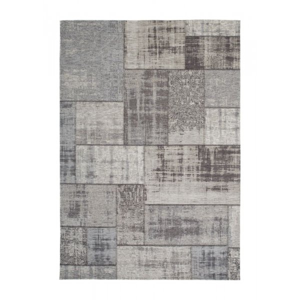 Patchwork-teppe Stracciatella - Slv