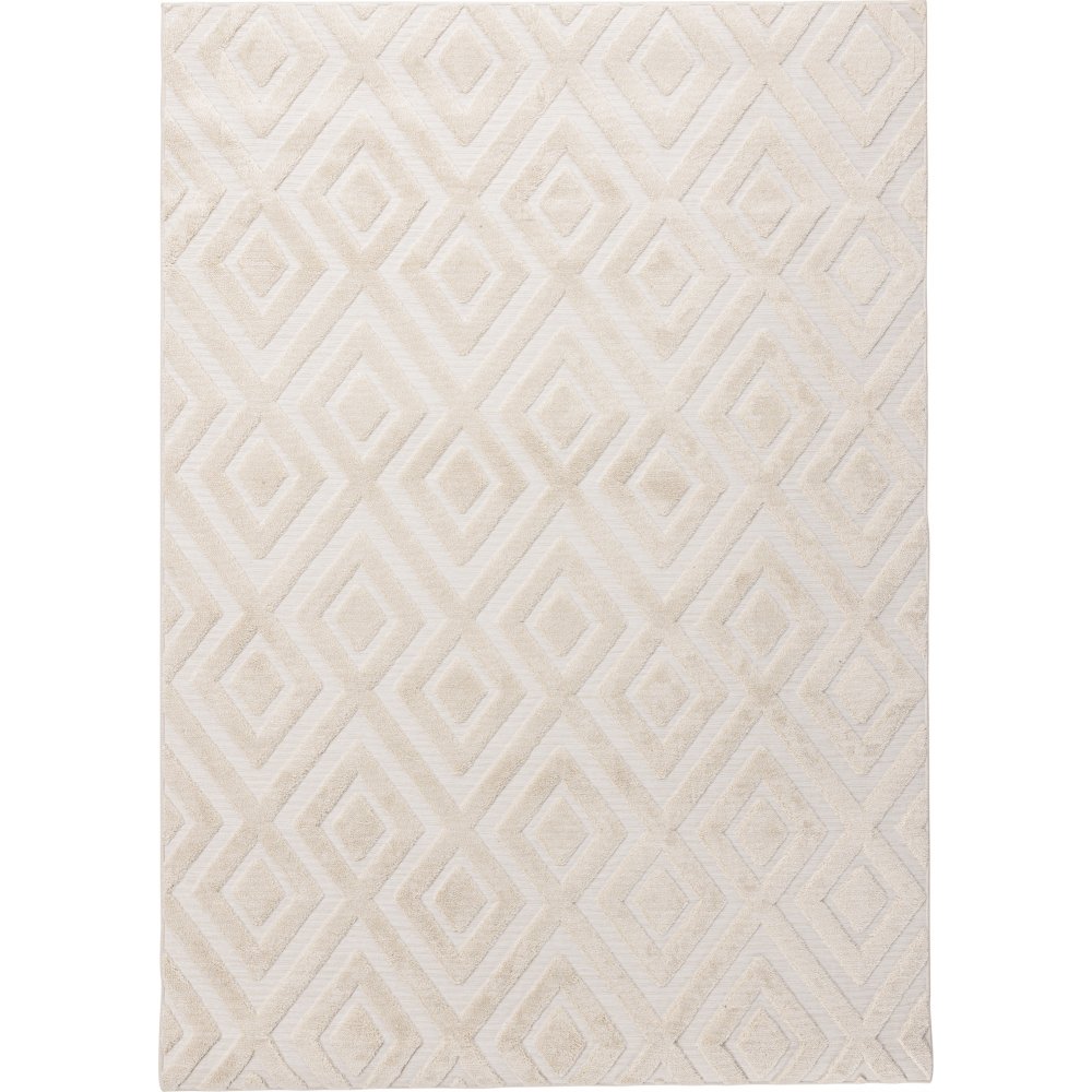 Pia teppe 230 x 160 cm - Hvit