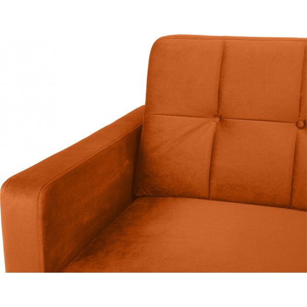 Noret sovesofa divansofa - Oransje rød Noret sovesofa divansofa - Oransje rød