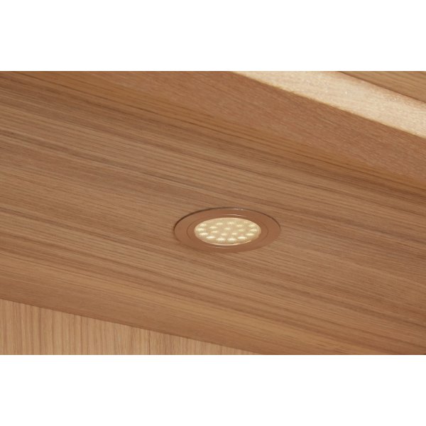 Nordli vitrineskap - Lys eik