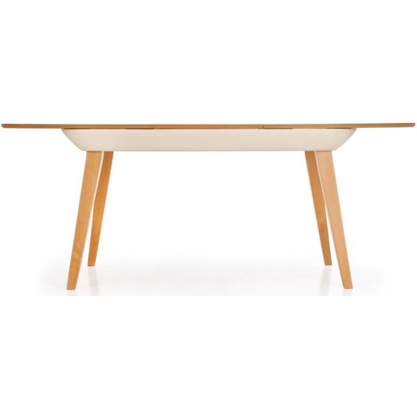 Wilbur spisebord uttrekkbart - Beige/honning eik