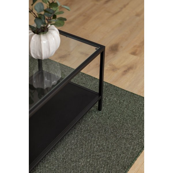 Zeus flatvevd teppe Smaragdgrønn Zeus flatvevd teppe Smaragdgrønn