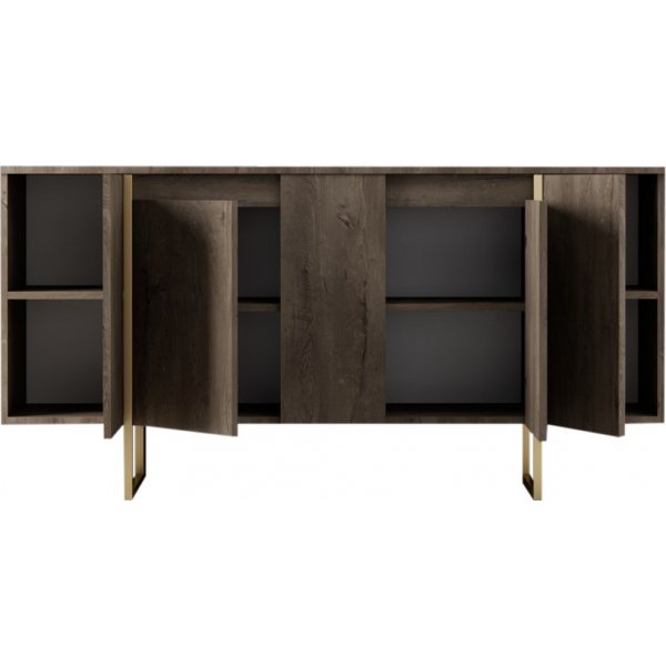 Lux skjenk Valnøtt/gull Lux skjenk Valnøtt/gull