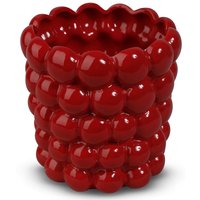 Krukke Big Bouble H18 cm - Rød Krukke Big Bouble H18 cm - Rød
