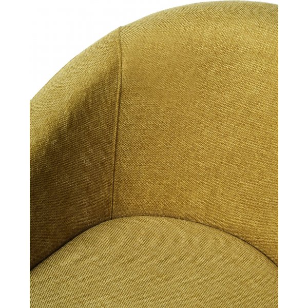 Erik stol i gult stoff Erik stol i gult stoff