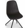 Omni spisegruppe, rundt spisebord 130 cm inkludert 4 stk. Bridge svingbare stoler - Rykfarget eik