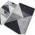 Shards baderomsteppesett (3 stk) - Grå - 60 x 100 cm (1 stk)/ 50 x 60 cm (2 stk)