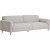 Salvador 3-seters sofa - Lys gr boucl