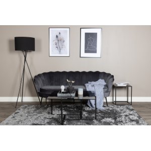 Ballini 3-seters sofa - Mørkegrå Ballini 3-seters sofa - Mørkegrå