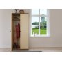 Richmond garderobe med 2 drer - Brun/kremhvit
