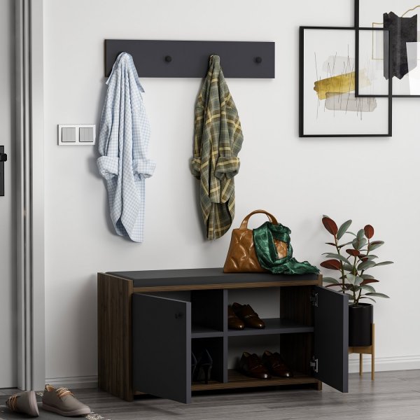 Zen hallmøbler - Antrasitt Zen hallmøbler - Antrasitt