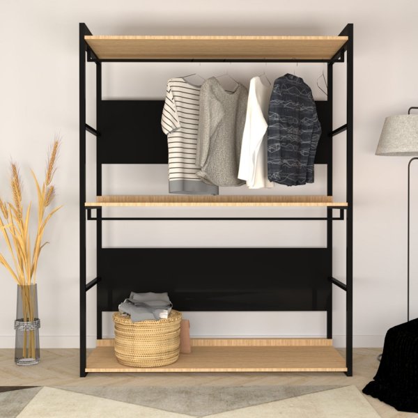 Perpa hallmøbler - Eik/sort Perpa hallmøbler - Eik/sort