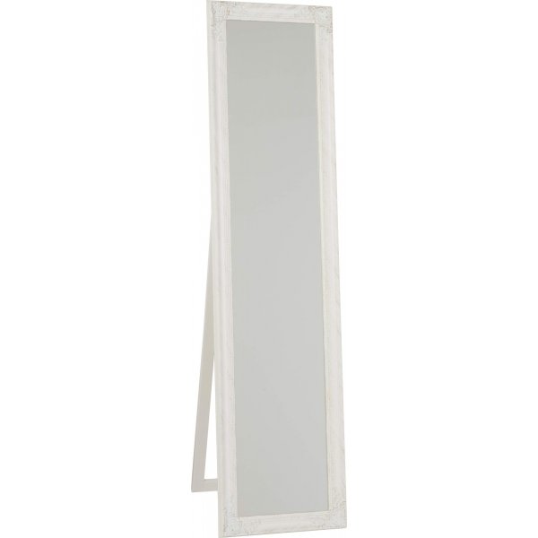 Elvine speil, 160 cm - Antikkhvit