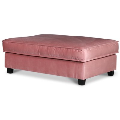 Brandy lounge fotskammel XL - (dusty pink)