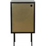 Volume nattbord - Svart / messing