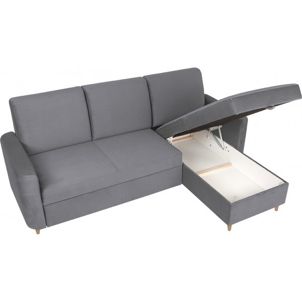 Risten divan sovesofa - Grå Risten divan sovesofa - Grå