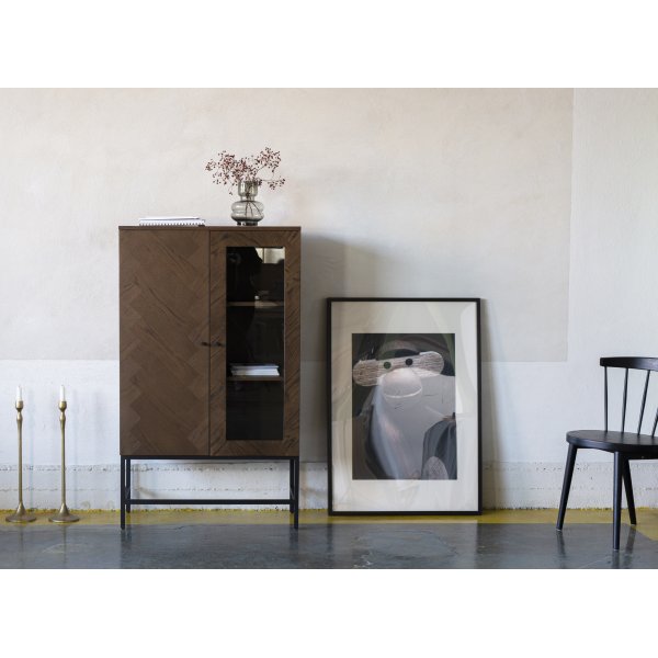 Edge 3.0 høybord - Brunfarget sildbein + Møbelføtter Edge 3.0 høybord - Brunfarget sildbein + Møbelføtter