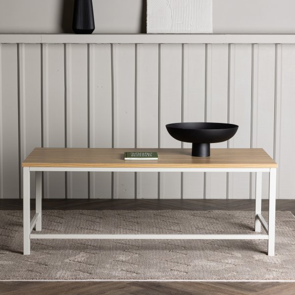 Rise sofabord 120 x 60 cm - Greige Rise sofabord 120 x 60 cm - Greige