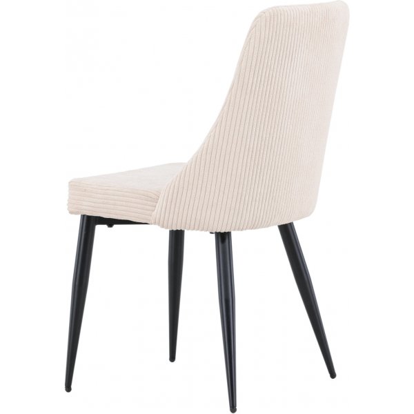 Leone spisestuestol - Beige kordfløyel Leone spisestuestol - Beige kordfløyel
