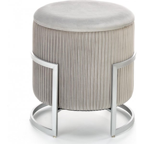 Jiminy sittepuff - Grå + Flekkfjerner for møbler Jiminy sittepuff - Grå + Flekkfjerner for møbler